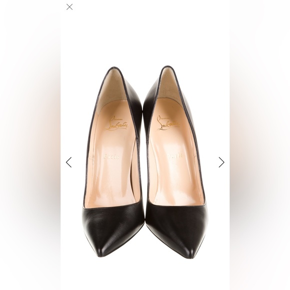 Christian Louboutin So Kate Black Leather Pumps Size 40 - Picture 7 of 14